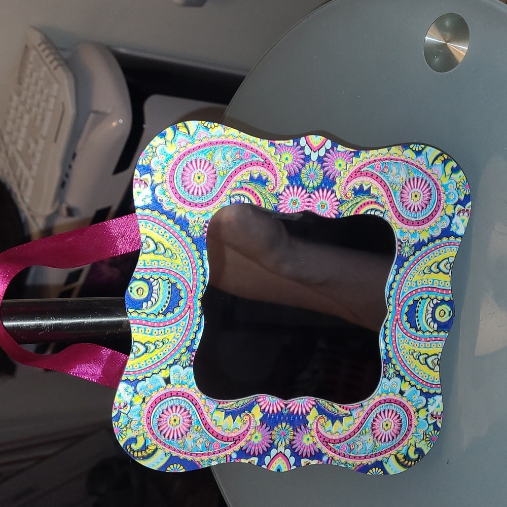 Paisley Hanging Mirror - Picture 2 of 6